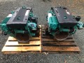 Pair VOLVO PENTA D4-260 Marine Diesel Engines 260 HP